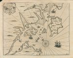 China, Mouth of the River Chincheo, by Commelin, (Bay of Amoy), 1646
