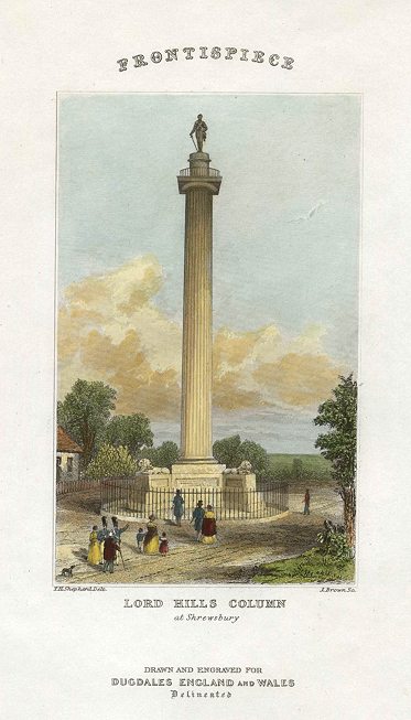 Shrewsbury, Lord Hills Column, 1848