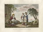 Greece, women of Nio (Ios), 1810