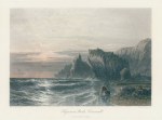 Cornwall, Kynance Rocks, 1872
