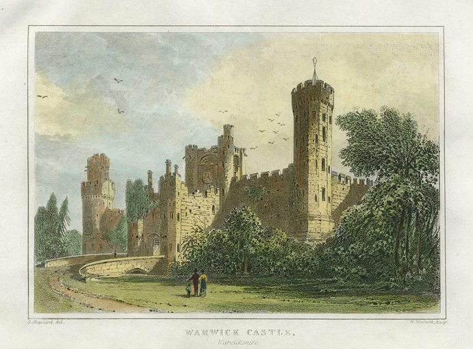 Warwick Castle, 1848