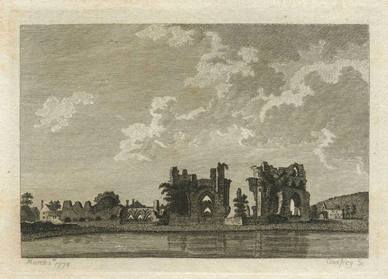 Sussex, Bayham Abbey, 1786