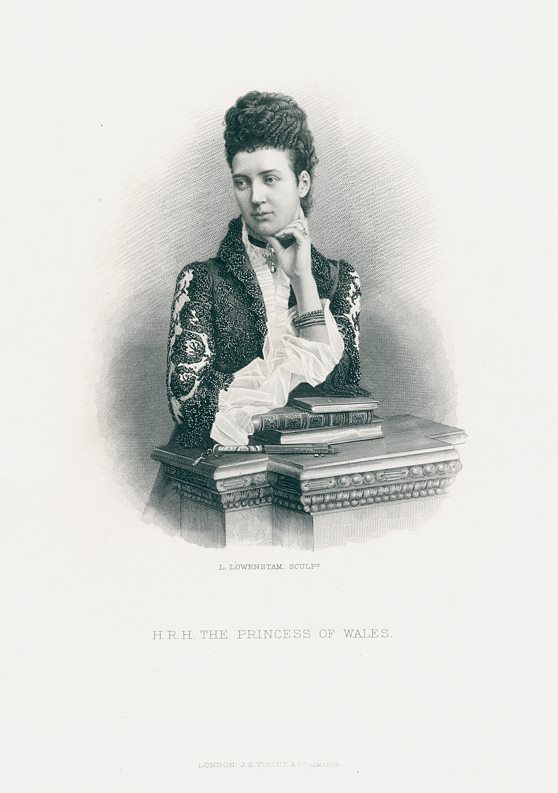 Princess Alexandra of Denmark (H.R.H. Princess of Wales), 1890