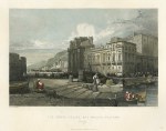 Italy, Palermo, Porta Felice and Marina, 1840