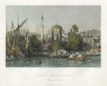 Turkey, Istanbul, Tophana, entrance to Pera, 1838