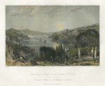 Turkey, Istanbul, Roumeli Hissar, or Castle of Europe, 1838