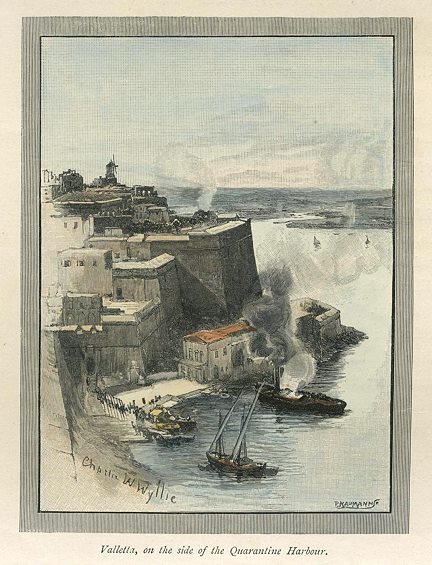 Malta, Valletta, 1891