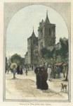 Malta, Church of St.John, Strada Reale, Valletta, 1891