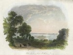 Jersey, view from St.Aubin's, 1854