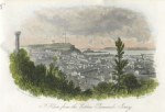 Jersey, St.Helier from the Victoria Promenade, 1854
