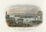 Jersey, St.Helier's, Victoria Harbour, 1854