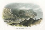 Devon, Lynton and Lynmouth, from the Tors, 1855