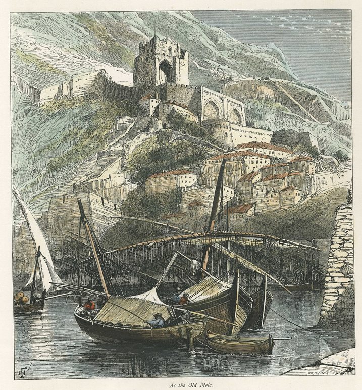Gibraltar, at the Old Mole, 1875