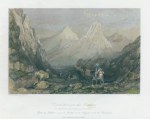 Bulgaria/Rumelia, pass in the Balkans, 1838