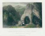 Bulgaria / Romania, Archway & Cavern - Balkan Mountains, 1838