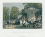 Turkey, Constantinople, Sweet Waters of Asia, 1838