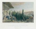Turkey, Pera, Petit Champ des Morts, 1838