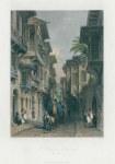 Turkey, a street in Smyrna (Izmir), 1838