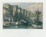 Turkey, Bosphorus, Palace of Said Pasha, 1838