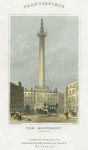 London, The Monument, 1848