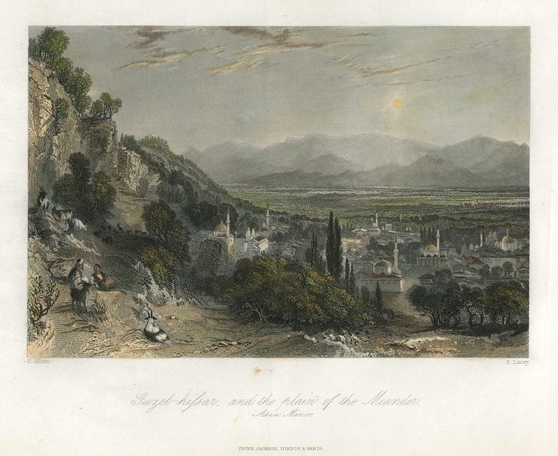 Turkey, Guzel-hissar and the Plain of the Meander, 1838