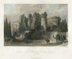 Turkey, Pergamus, Church of St. John, 1838