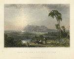 Gibraltar, from Algeziras, 1840