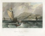 Turkey, Smyrna (Izmir) from the Harbour, 1838