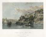 Turkey, Scutari and the Maiden Tower, 1838