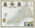 Cornwall, Moule county map, 1850