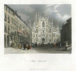 Italy, Milan Cathedral, c1847