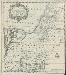 Egypt / Canaan, A map of the journey in the wilderness ..., 1745