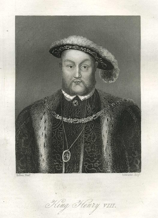 Henry VIII portrait, 1855