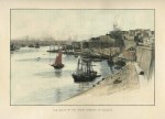 Malta, Quays of the Grand Harbour in Valletta, 1891