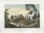 Wales, Laugharne Castle, 1845