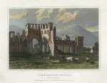 Wales, Llanthony Abbey, 1845