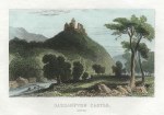 Devon, Oakhampton Castle, 1845