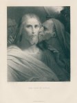 The Kiss of Judas, after Scheffer, 1869