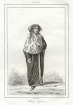 Iran, Guebre woman, 1841