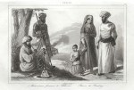 Iran, Mohammedans smoking, 1841