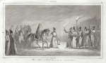 Iran, Bride going to her wedding, 1841