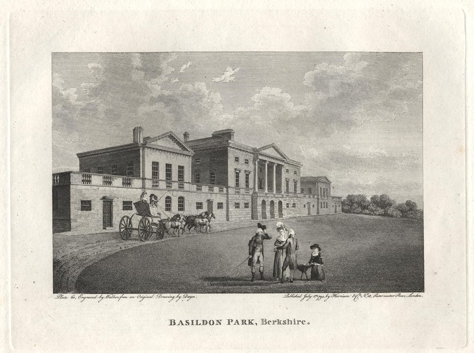 Berkshire, Basildon Park, 1796