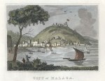 Spain, Malaga view, 1841