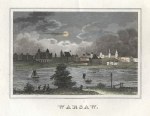 Poland, Warsaw view, 1841