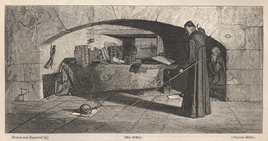 The Spell (alchemist/scorcerer), 1869