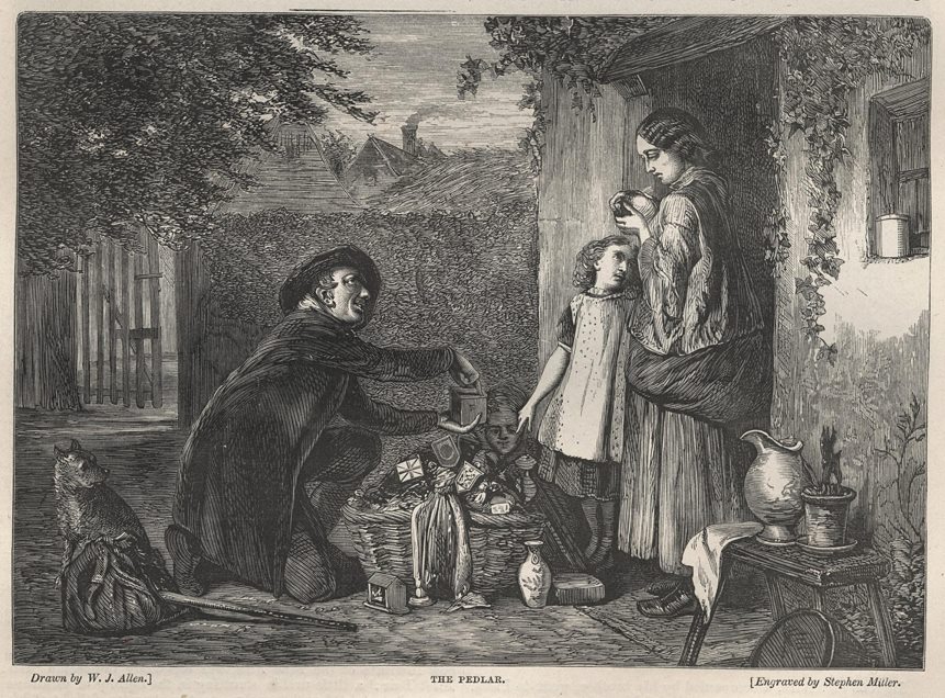 The Pedlar, 1869