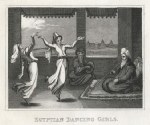 Egypt, Dancing Girls, 1841