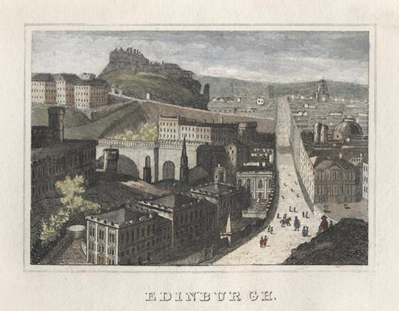 Edinburgh view, 1841