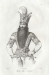 Iran, Persian Shah Feth-Ali Khan, 1841