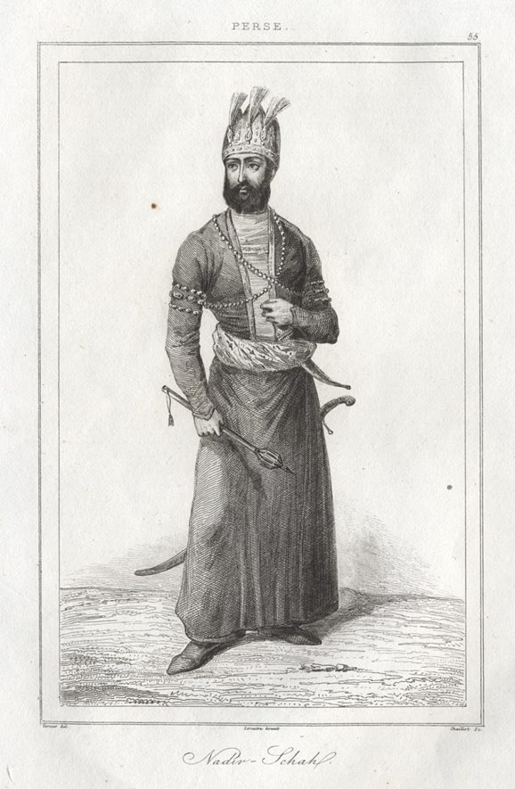 Iran, Nadir Shah, 1841